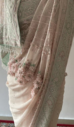 Front pleats of the saree