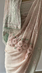 Saree from the side