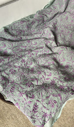 gala and front panel, do taar and teen taar jaaldar chikankari with fine zari haath ki jaali