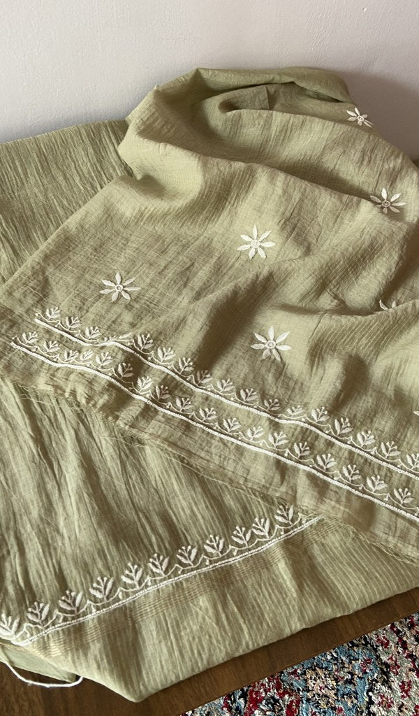 Close up of the thread work