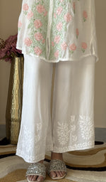 White palazzo on the model