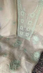 Daman and hem of the kurta