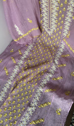 Beads, sequins and cutdana along the panel