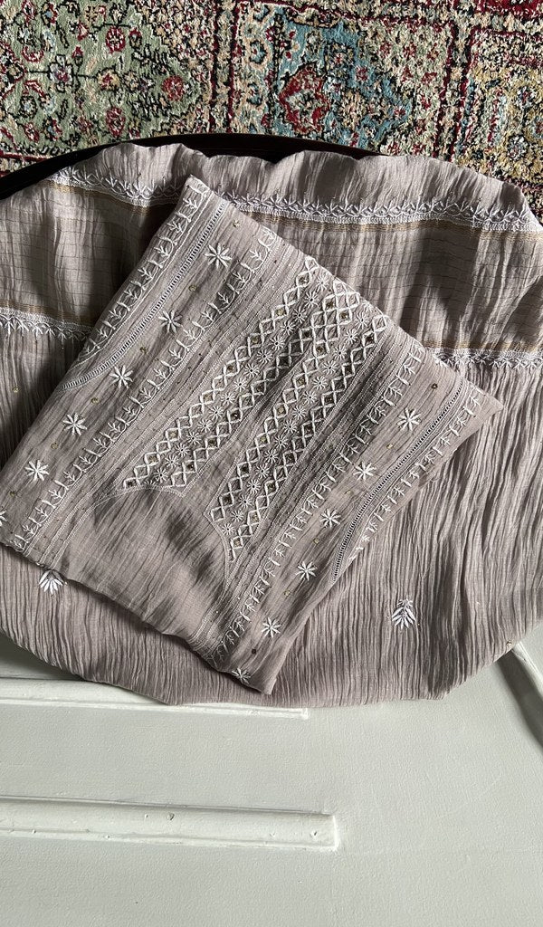 kurta folded, showing the yoke