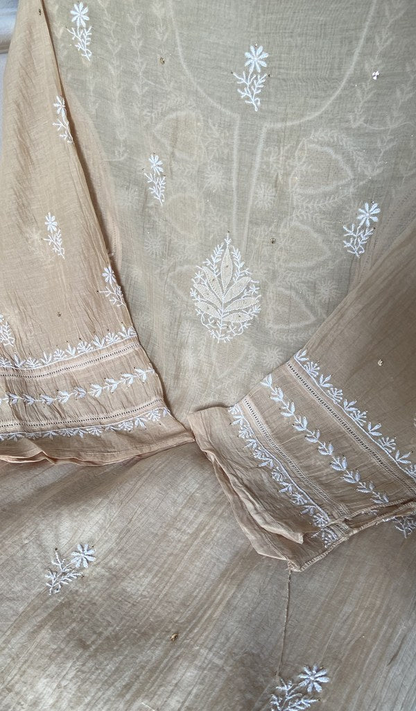 Dupatta in pure mul chanderi
