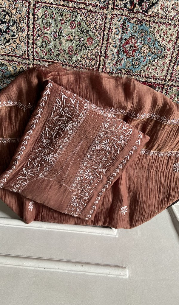 kurta folded, showing the yoke