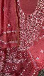 Badla work and mukaish work along the panel