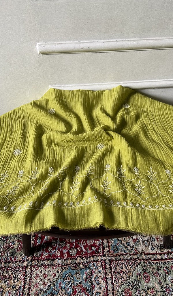 Kurta piece and dupatta laid out