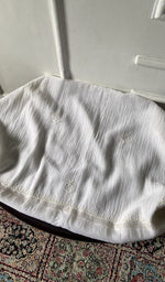 Load image into Gallery viewer, Chikankari across the body of the white kurta piece