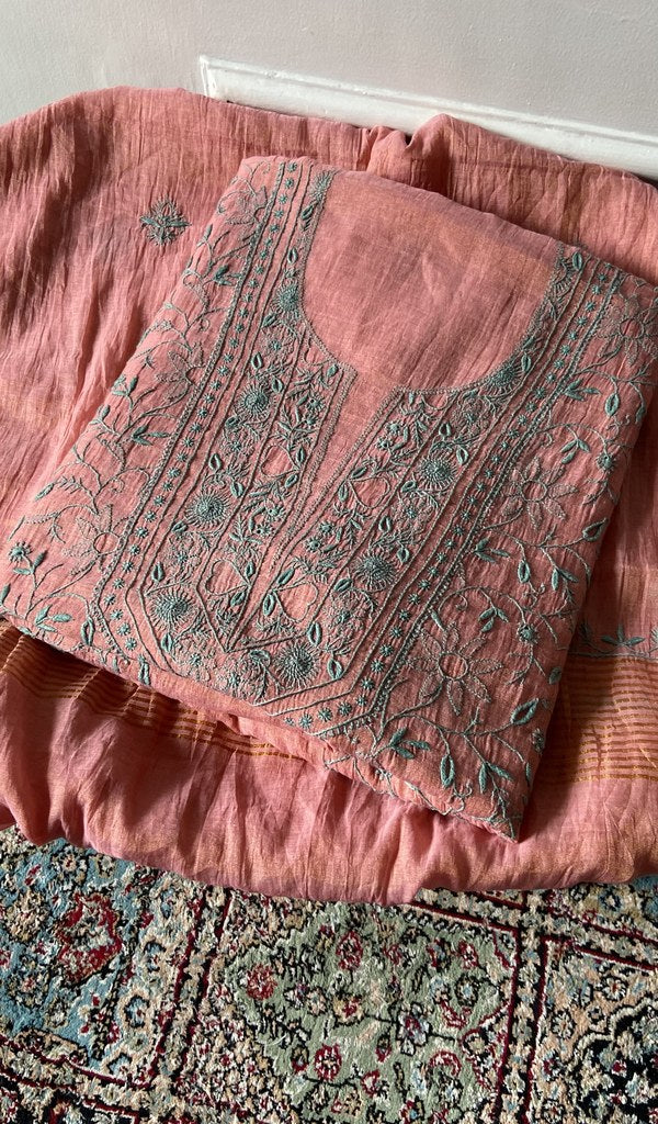 close up of the embellishment on the yoke