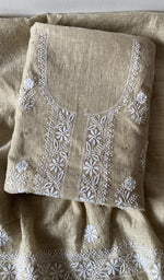 The folded set again, gala and placket in view