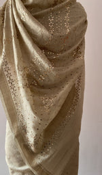 Close on the body of the saree