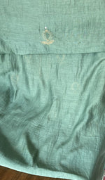 The bottom fabric laid out