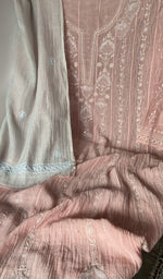 Beads and cutdana along the placket