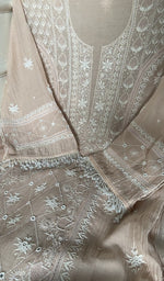 fine do taar and teen taar chikankari with haath ki jaali across the body of the kurta
