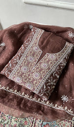 Load image into Gallery viewer, close up of the embellishment on the yoke