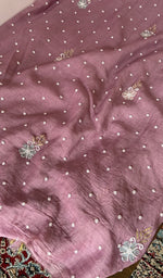 Load image into Gallery viewer, Gala worked in beads badla work mukaish work and multicoloured cutdana