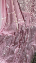 Mukaish catching the light on the fabric