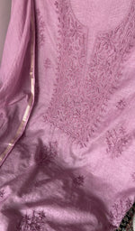 Fine chikankari across the body of the kurta piece