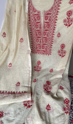 The bottom fabric laid out