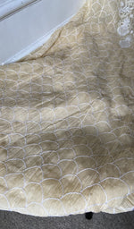 Gala and front placket, fine front and back jaaldar chikankari anarkali