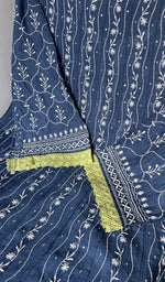 Daman and hem of the kurta