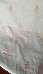 The bottom fabric laid out