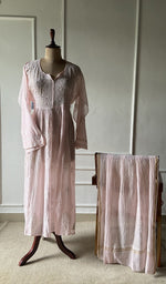 The set on the mannequin with its dupatta beside it