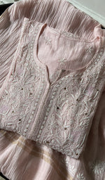 The folded set again, gala and placket in view