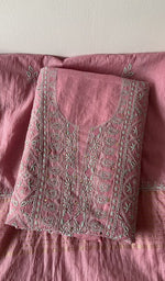 The folded set again, gala and placket in view