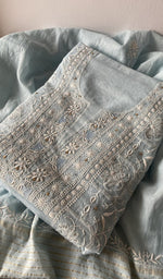 The folded set again, gala and placket in view