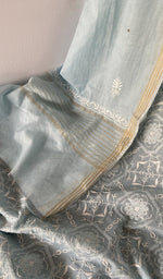 The bottom fabric laid out