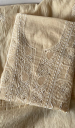 The folded set again, gala and placket in view