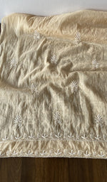 The bottom fabric laid out