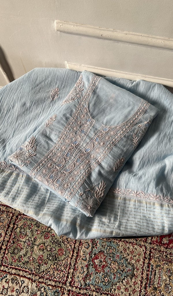 Kurta piece folded over the bottom