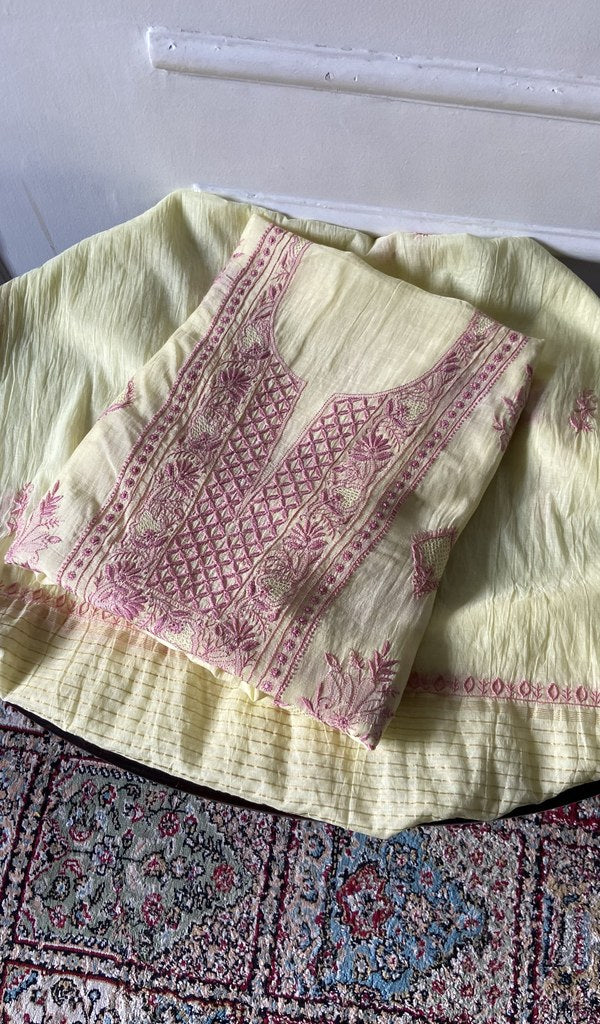 Kurta piece folded over the bottom