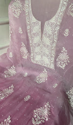 Load image into Gallery viewer, dupatta detail with the border work