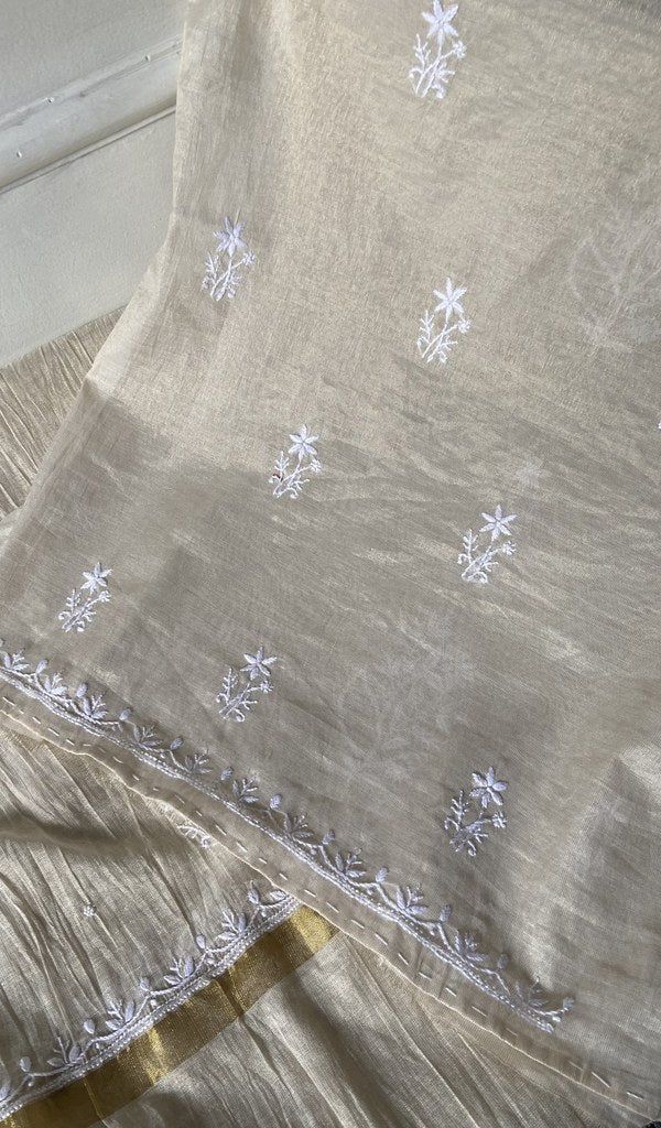 Kurta piece folded over the bottom