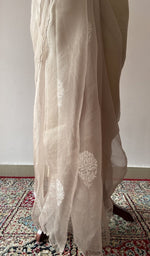 The drape from the back