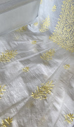 将图像加载到图库查看器中， Gala and front panel worked in fine chikankari