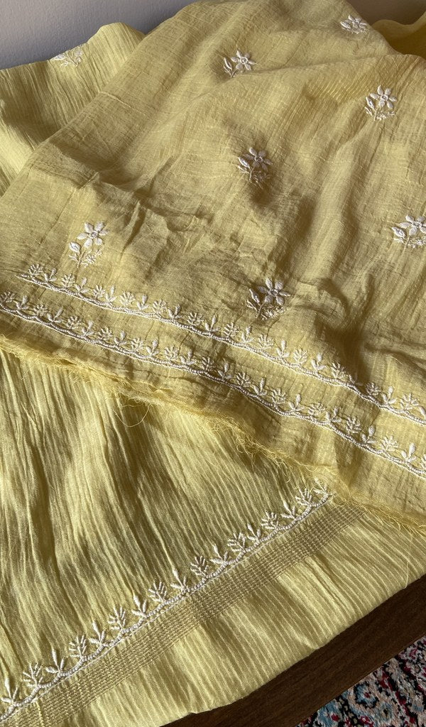 Close up of the thread work