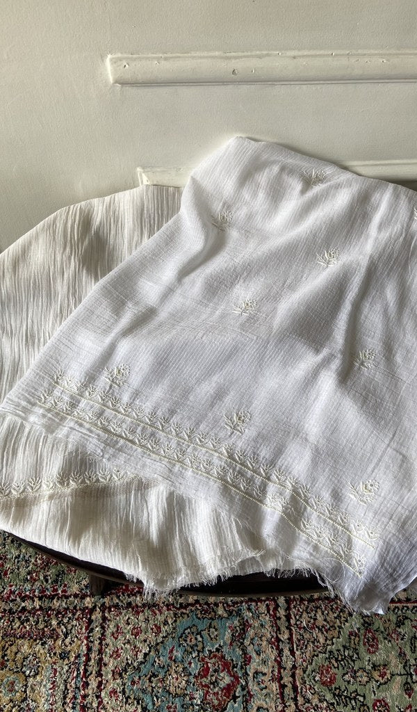 Kurta piece folded over the bottom