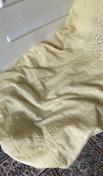Load image into Gallery viewer, Gala and front panel worked in fine chikankari