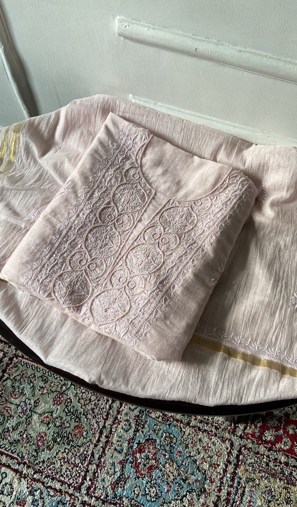 Kurta piece folded over the bottom