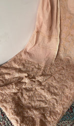 The bottom fabric laid out