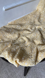 gala and front panel, do taar and teen taar jaaldar chikankari with fine haath ki jaali