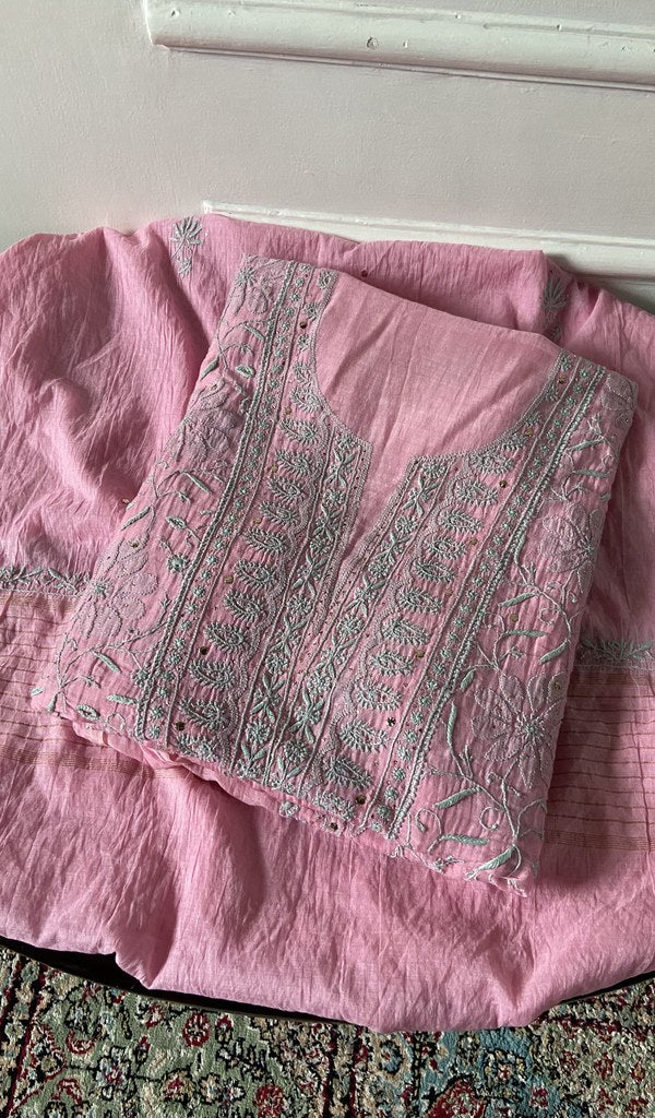 close up of the embellishment on the yoke