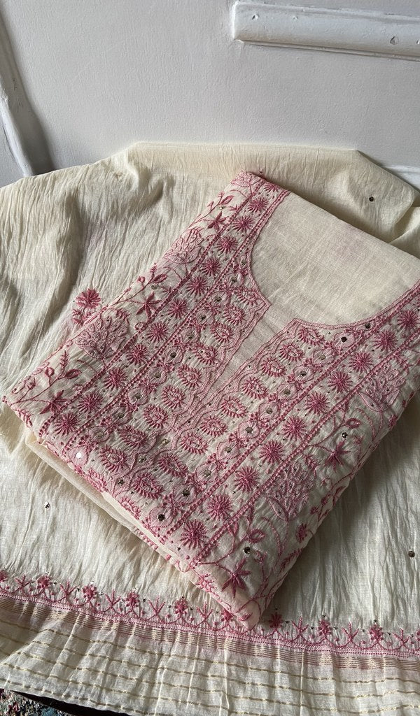 close up of the embellishment on the yoke