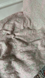 Load image into Gallery viewer, fine do and teen taar chikankari and haath ki jaali across the kurta