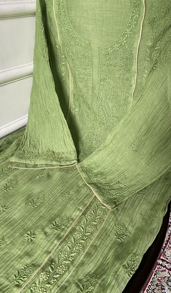 chikankari motifs across the cloth